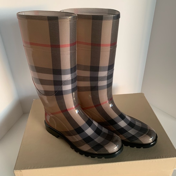 Burberry Preowned Rain boots 38 - Picture 1 of 7